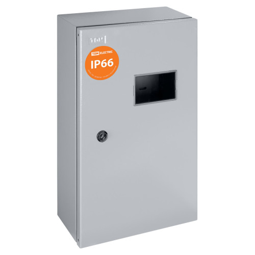 Корпус металлический ЩУ-3ф/1-0-12 IP66 (ЩУРН-3/12 IP66) (540х310х165) TDM