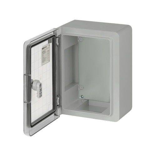Бокс пластиковый ЩМП-0-1, прозр. крышка, ABS, IP65, от -45 до +75 °С, навесной, (280x210x130) TDM