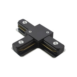 Коннектор T-образный для шинопровода TLC-01-BL-T, черный, TDM