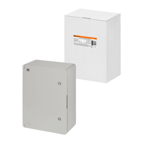 Бокс пластиковый ЩМП-0-4, ABS, IP65, от -45 до +75 °С, навесной, (400x300x210) TDM