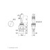 Выключатель-тумблер ASW-13D 1P 12В AC/DC 20А (3c) ON-OFF с фиксацией с зеленой LED подсветкой TDM