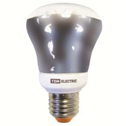Лампа энергосберегающая КЛЛ- R50-7 Вт-2700 К–Е14 TDM