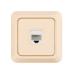 Розетка компьютерная (RJ-45) открытой установки IP20, сл. кость 