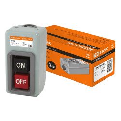 Выключатель кнопочный с блокировкой ВКН-316 3Р 16А 230/400В IP40 TDM