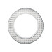 Светильник встраиваемый СВ 03-17 GX53 230В LED подсветка 5 Вт зеркальный/хром TDM