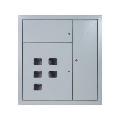 Корпус щита этажного 5 кв. (1010х950х160) размер ниши (920х860х140) TDM