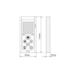 Лазерная рулетка ЛР-100, дальность 100 м, точность 2 мм, подсветка, IP54, 2хAAA, “Алмаз” TDM
