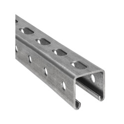 STRUT-профиль перфорированный 41х41х1900 мм 2,5 мм TDM