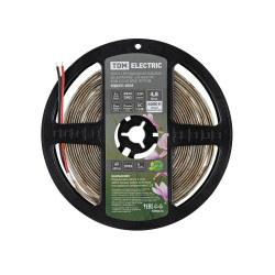Лента светодиодная SMD2835-60 LED/м-IP65-12 В-4,8 Вт/м-6000 К (5 м) блистер TDM