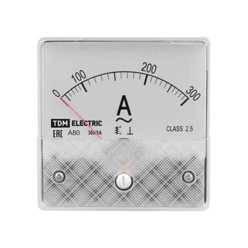Амперметр А80 300А/5А-2,5, трансформаторного включения, (поверенный), TDM