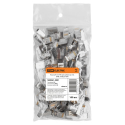 Разъем RJ-45 FTP для кабеля кат. 5Е, 8P8C (100шт) TDM
