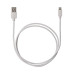 Дата-кабель, ДК 6, USB - Lightning, 1 м, белый, TDM