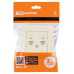 Розетка компьютерная двойная RJ45 сл. кость 