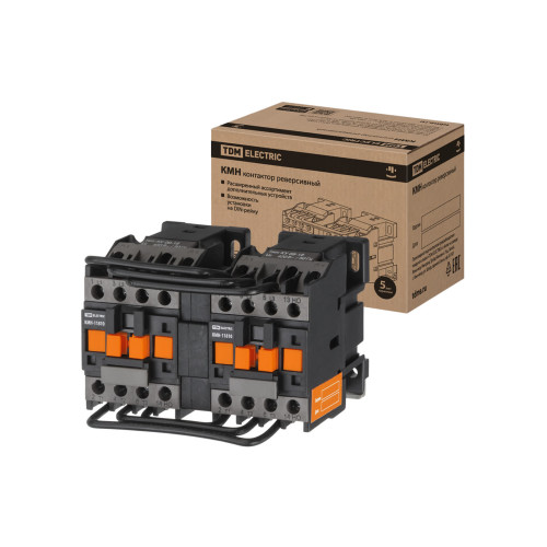 Контактор КМН-11830 реверс 18А 400В/АС3 2НО TDM