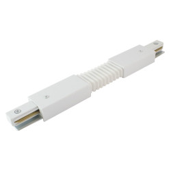 Коннектор гибкий для шинопровода TLC-01-WH-G, белый, TDM