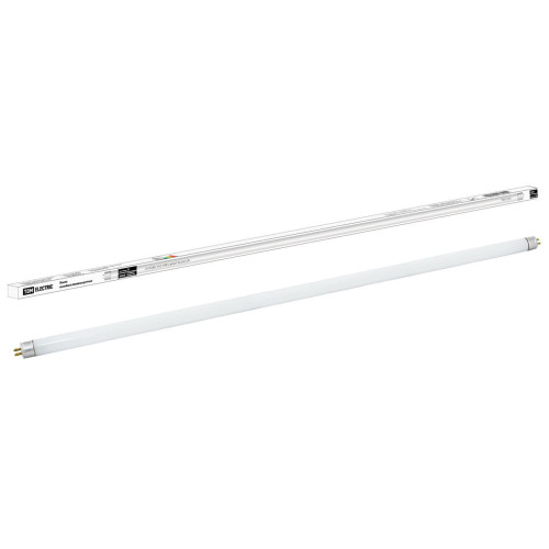 Лампа люминесцентная линейная двухцокольная ЛЛ-16/28Вт,T5/G5, 4000 К, длина 1163,2мм TDM