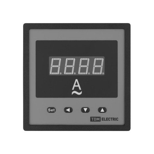 Цифровой амперметр ЦП-А96 0-9999А-0,5-Р TDM