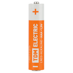 Элемент питания LR03 AAA Alkaline 1,5V SC-10 TDM