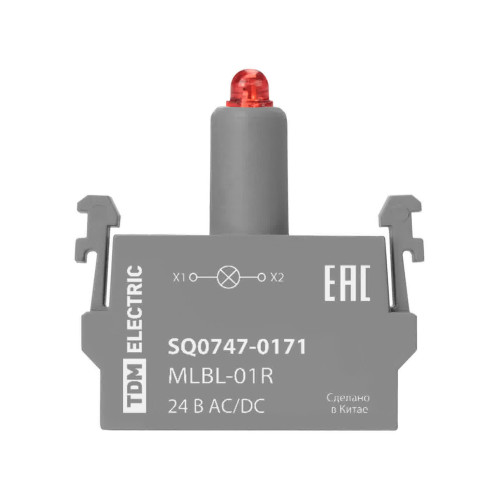 Светодиодный блок MLBL-01R 24 В AC/DC красный TDM