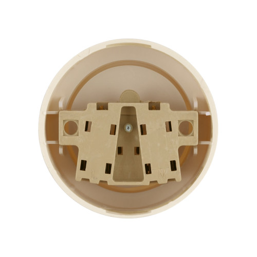 Розетка 2П открытой установки IP20 10А сл. кость 