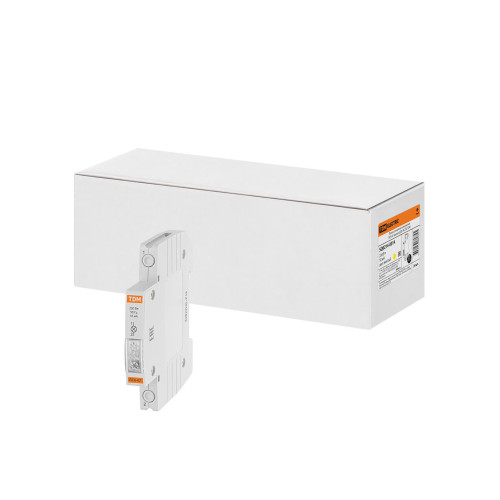 Лампа сигнальная компактная ЛСК-47 желтая (LED) AC/DC TDM