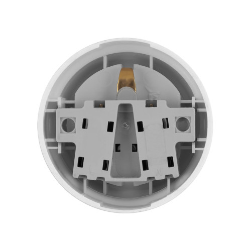 Розетка 2П+З открытой установки IP20 16А белая 