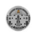 Розетка 2П+З открытой установки IP20 16А белая 