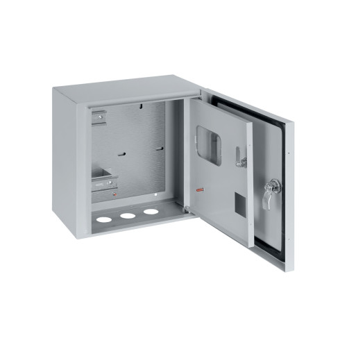 Корпус металлический ЩУ-1ф/1-1 (2 двери) (310х300х150) IP54 Народный эконом