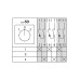 Кулачковый переключатель КПУ11-40/53 (1-0-2 3р) TDM
