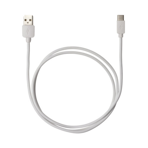 Дата-кабель, ДК 5, USB - USB Type-C, 1 м, белый, TDM
