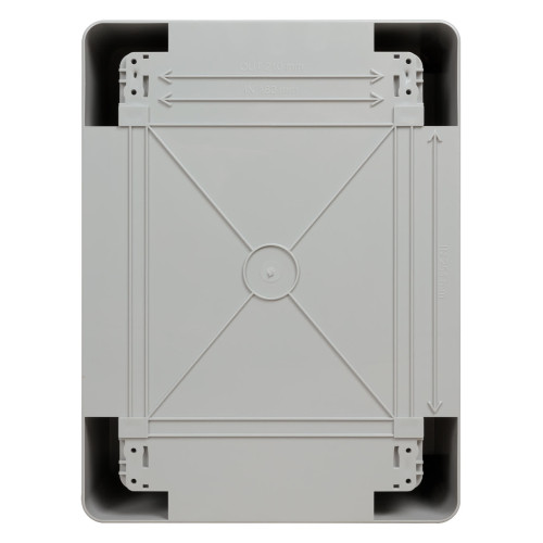 Бокс пластиковый ЩМП-0-2, ABS, IP65, от -45 до +75 °С, навесной, (330x250x140) TDM