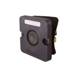 Пост кнопочный ПКЕ 122-1 У2, черная кнопка, IP54 TDM