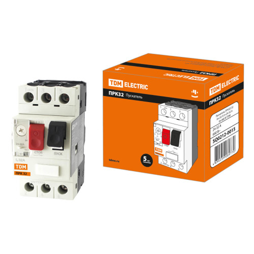 Пускатель ПРК32-32 In=32A Ir=24-32A Ue 660В TDM