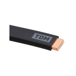 Шина медная гибкая изолированная ШМГ 5х(20х1), 2м, TDM