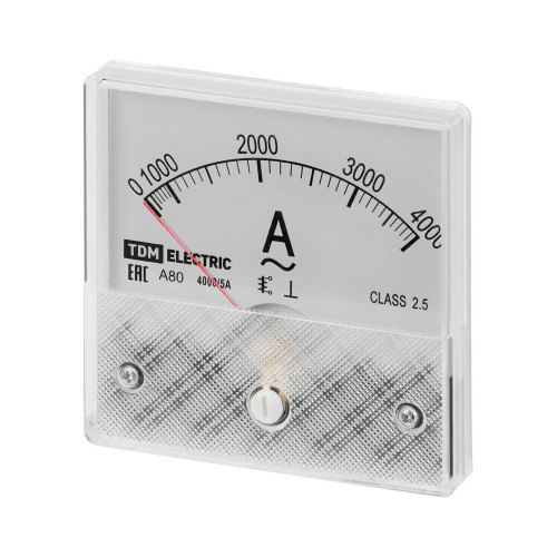 Амперметр А80 4000А/5А-2,5, трансформаторного включения, (поверенный), TDM