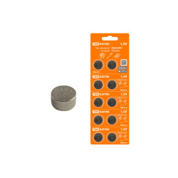 Элемент питания AG13/LR44 Alkaline 1,5V BP-10 TDM