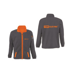 Куртка флисовая серая (XL) TDM