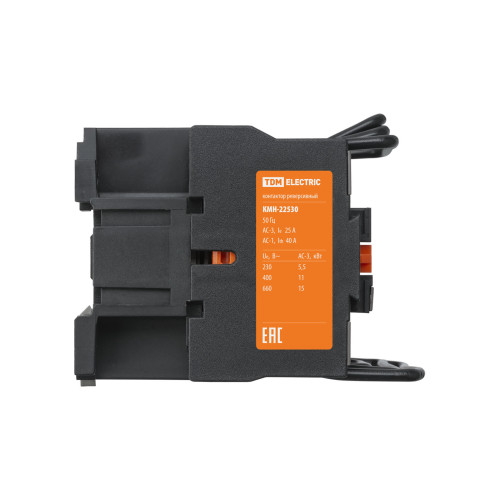 Контактор КМН-22530 реверс 25А 230В/АС3 2НО TDM